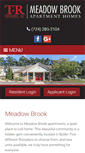 Mobile Screenshot of meadowbrook-trprop.com